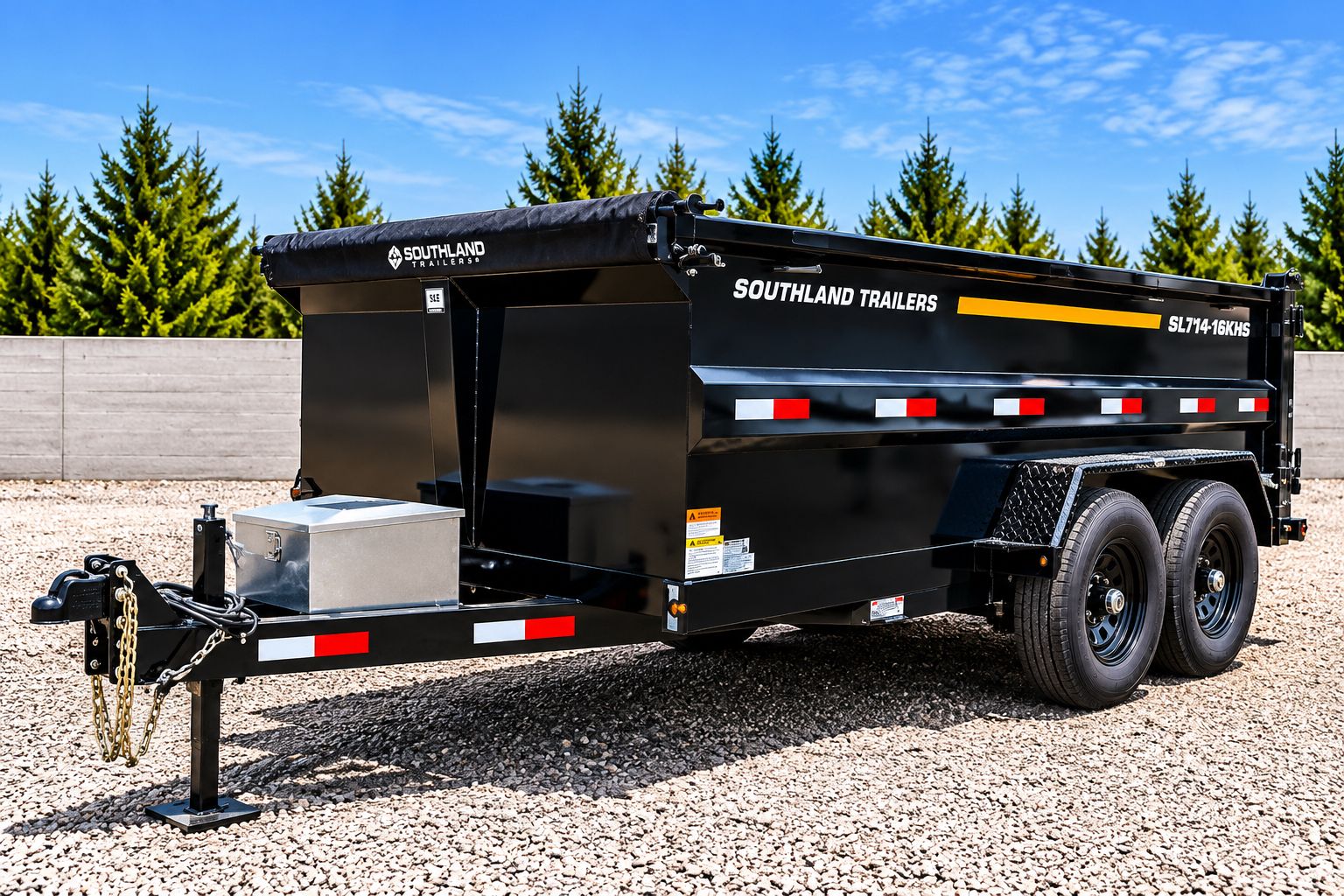 Second dump trailer available for rent from PayLess Equipment Rental LLC